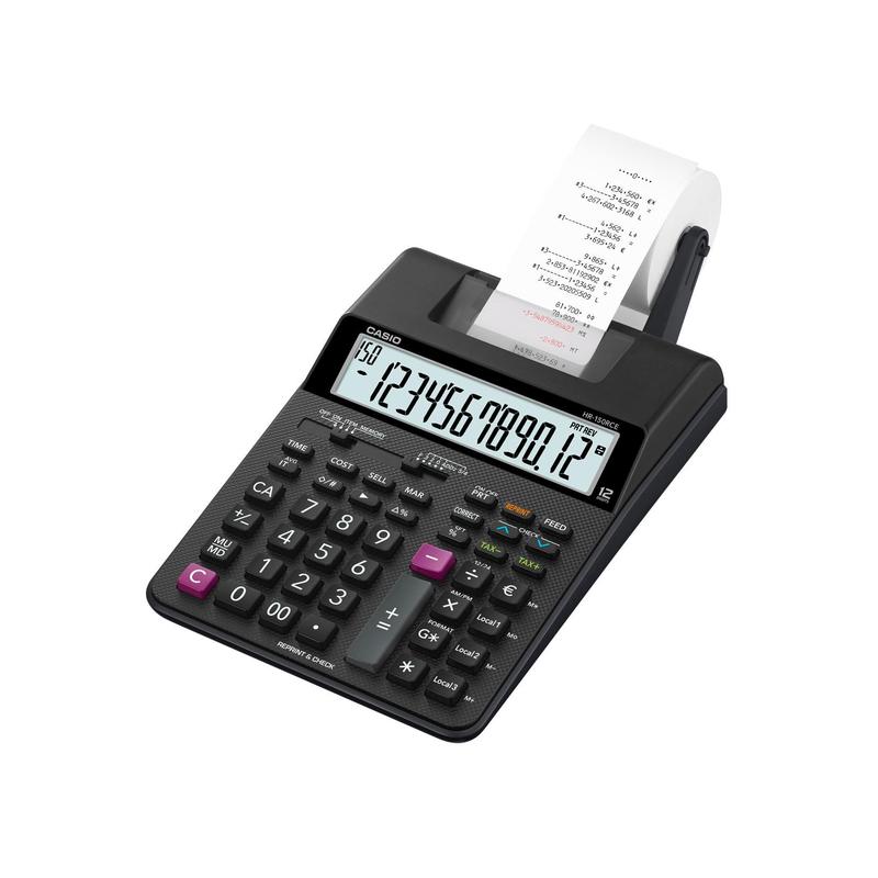Калькулятор с печатью чека Casio HR-150RCE