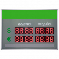 Уличное табло курсов валют TEN1-90х2 (двухстороннее)
